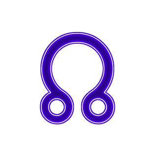 Symbol nördlicher Mondknoten