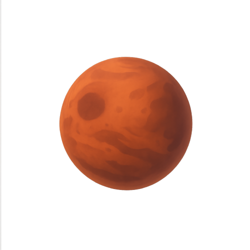 Mars als Himmelskörper
